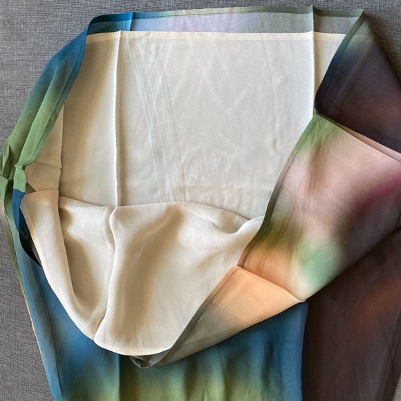 NWOT Reformation Layla Skirt in Blur Midi Elasticated Waist - Picture 7 of 8